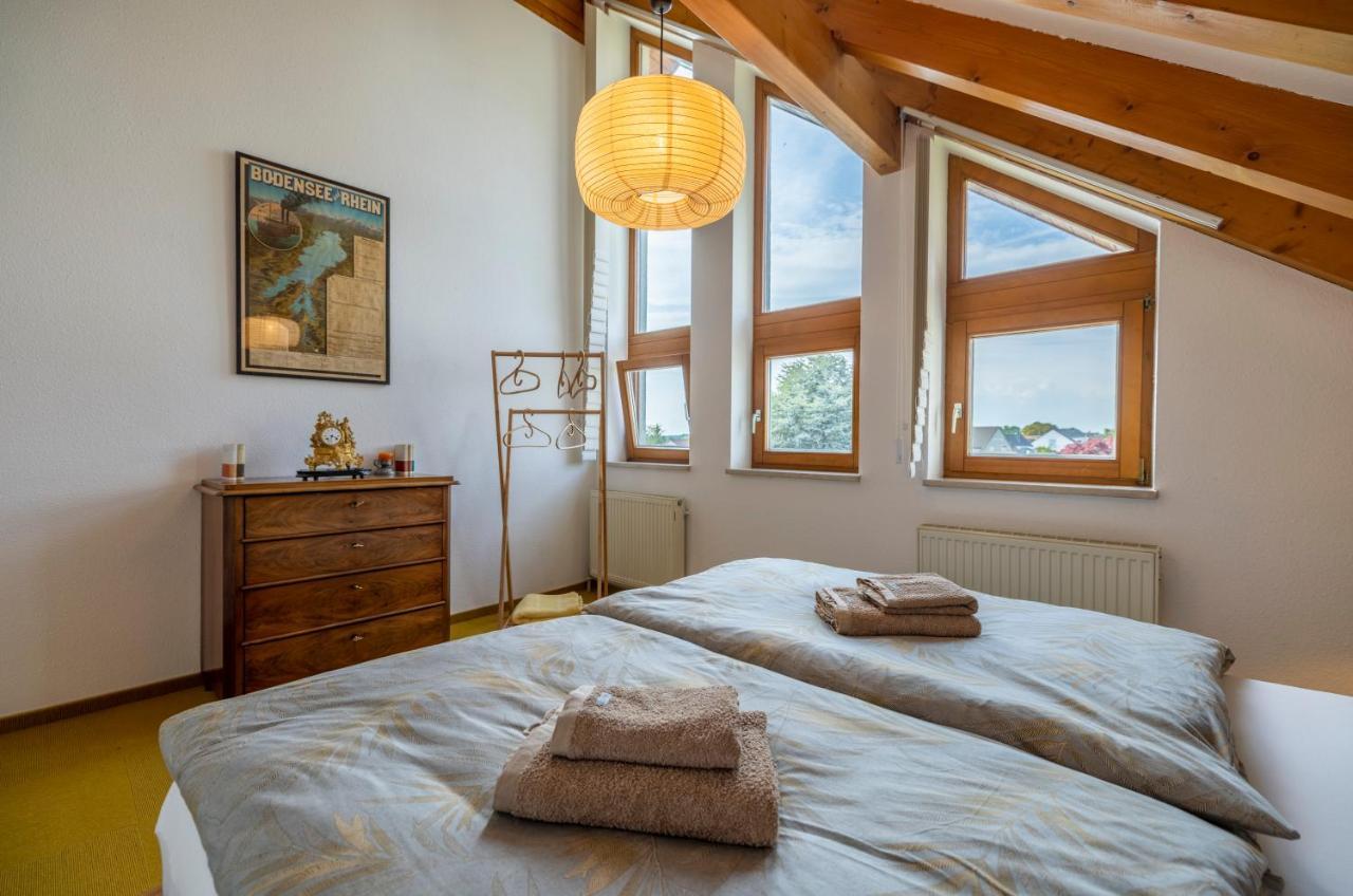 Exklusives Josenhaus Mit See- Und Alpenblick & Gartensauna Nonnenhorn Exterior foto