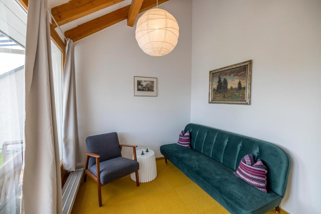 Exklusives Josenhaus Mit See- Und Alpenblick & Gartensauna Nonnenhorn Exterior foto